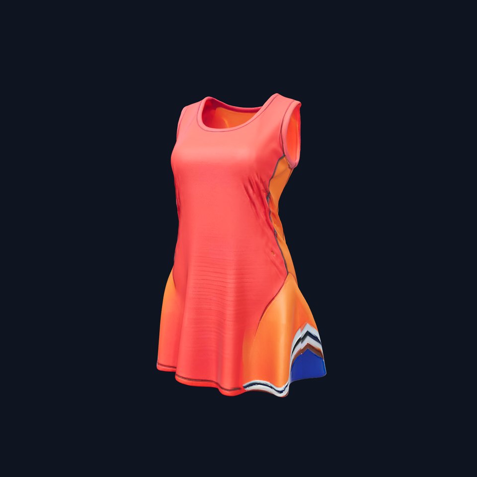 Athletic Dress Model Pack for Sportswear Designs